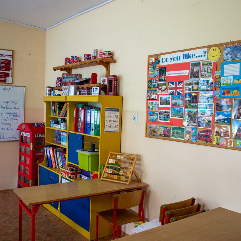 sala anglojęzyczna